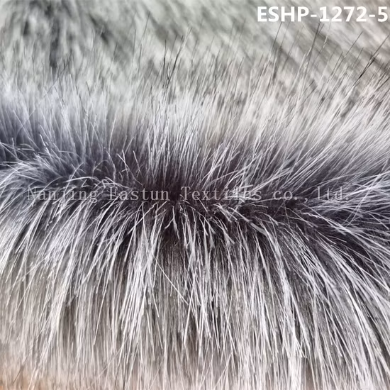 Pelliccia di volpe sintetica a pelo alto Eshp-38A